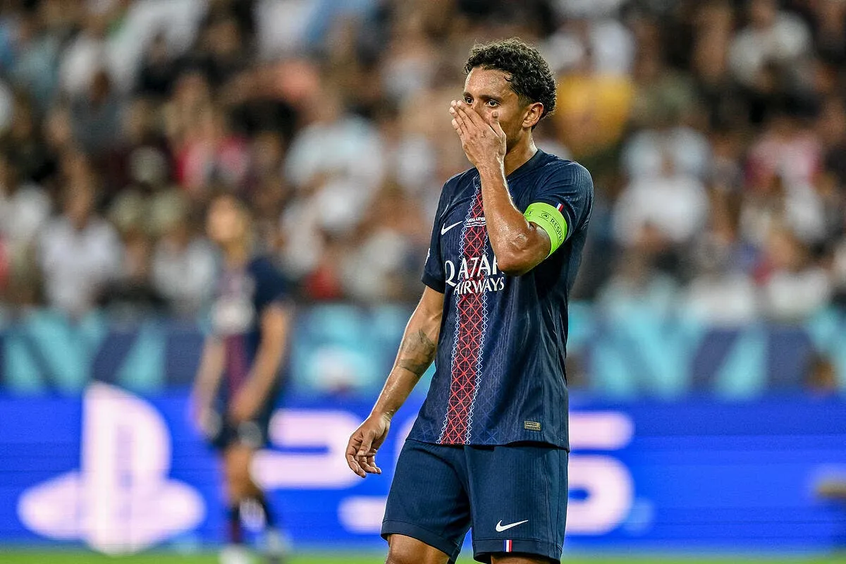 PSG : Marquinhos absent plusieurs semaines !