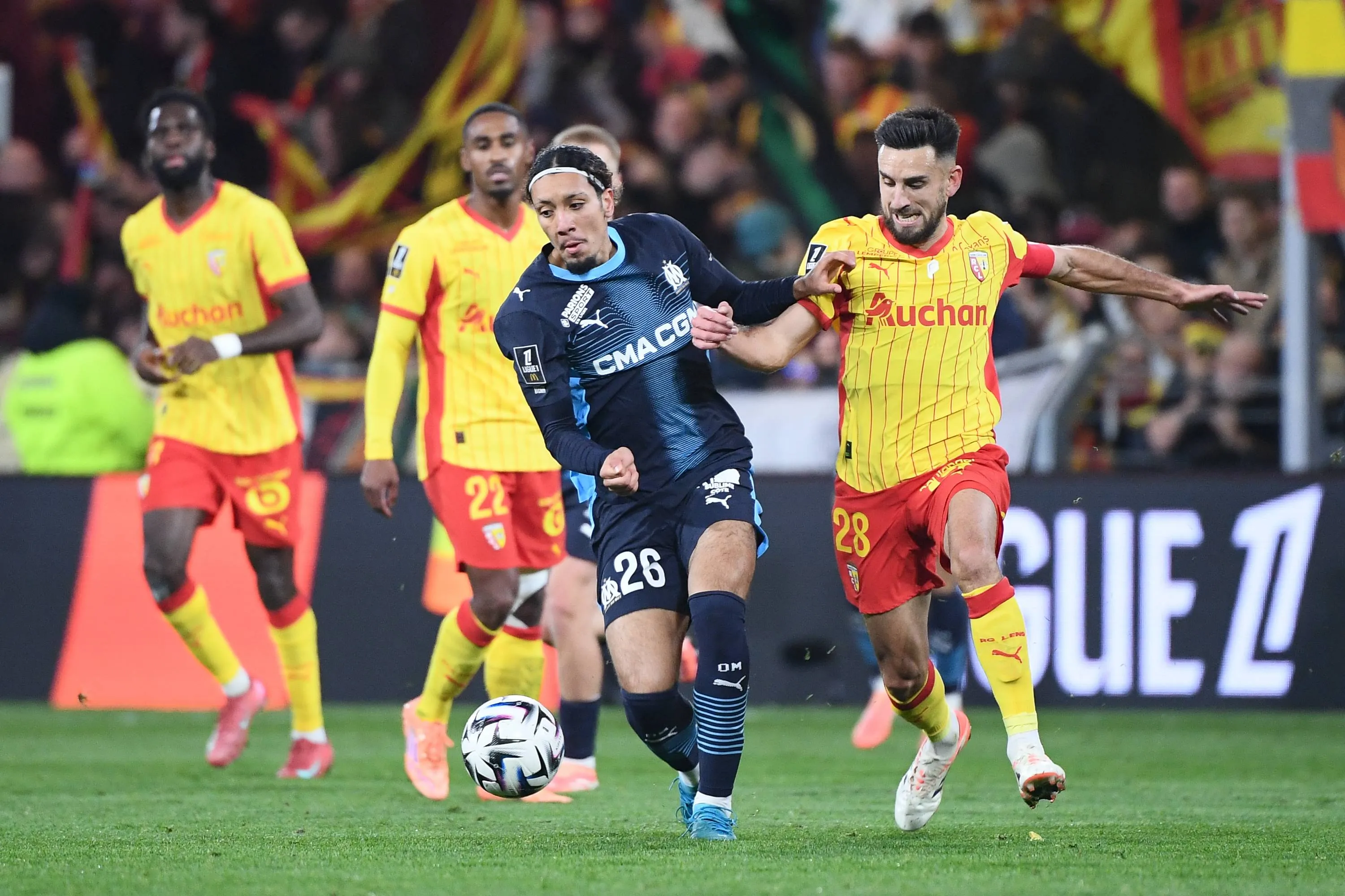 L1 : L'OM perd la tête à Lens