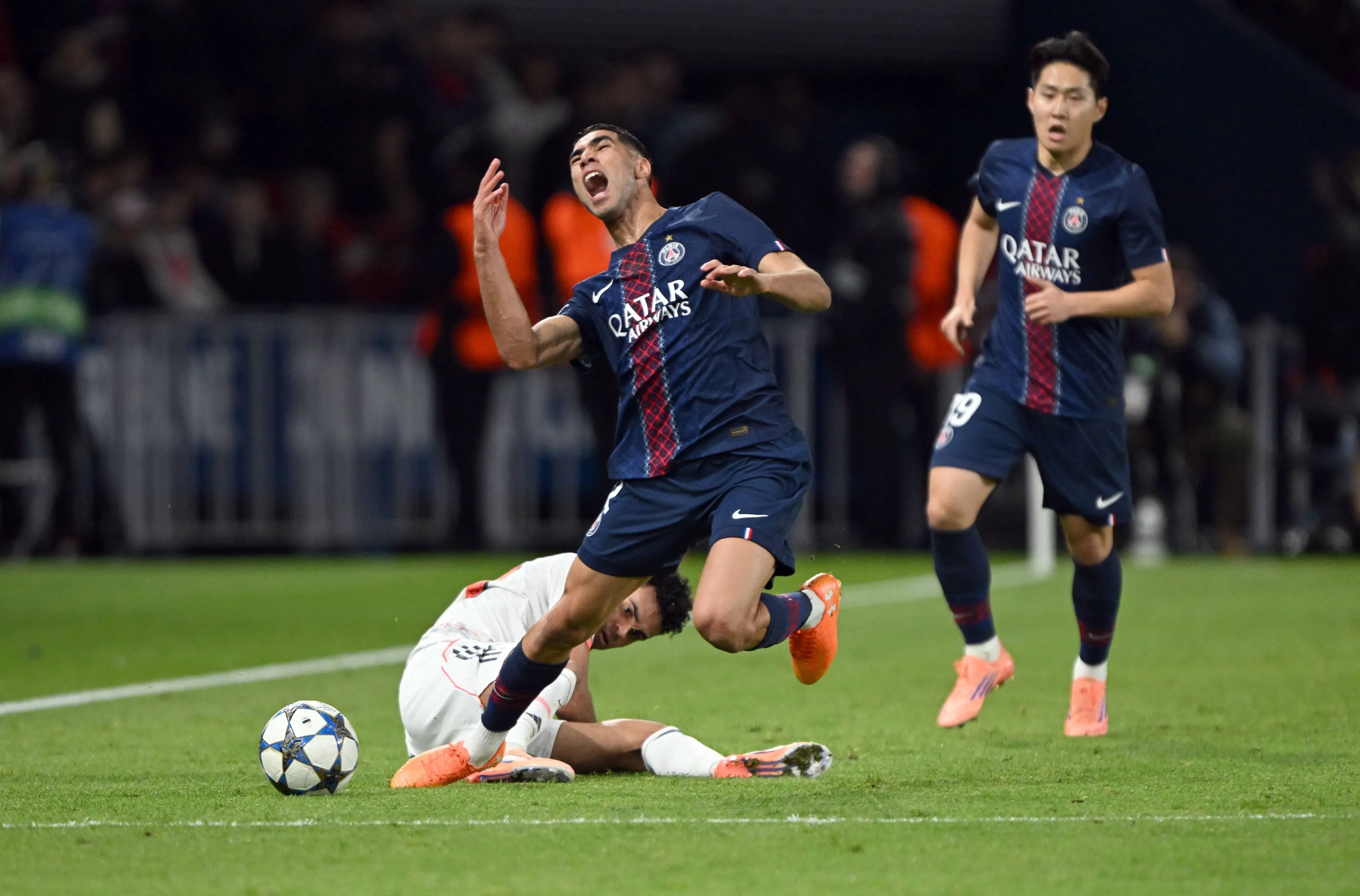 PSG : Attentat sur Hakimi, il n’y avait pas carton rouge