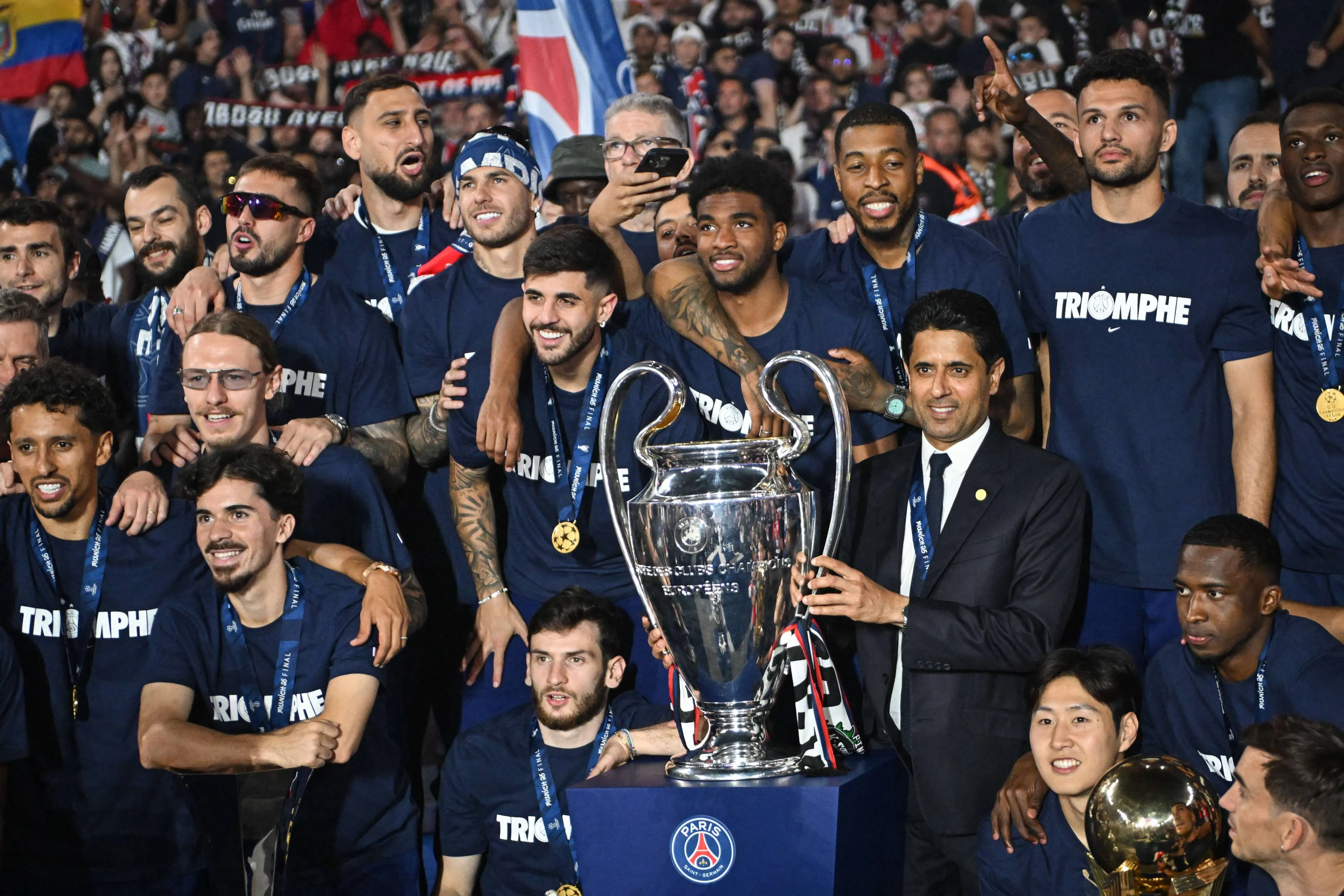 Le PSG héros d'une série sur Netflix ?