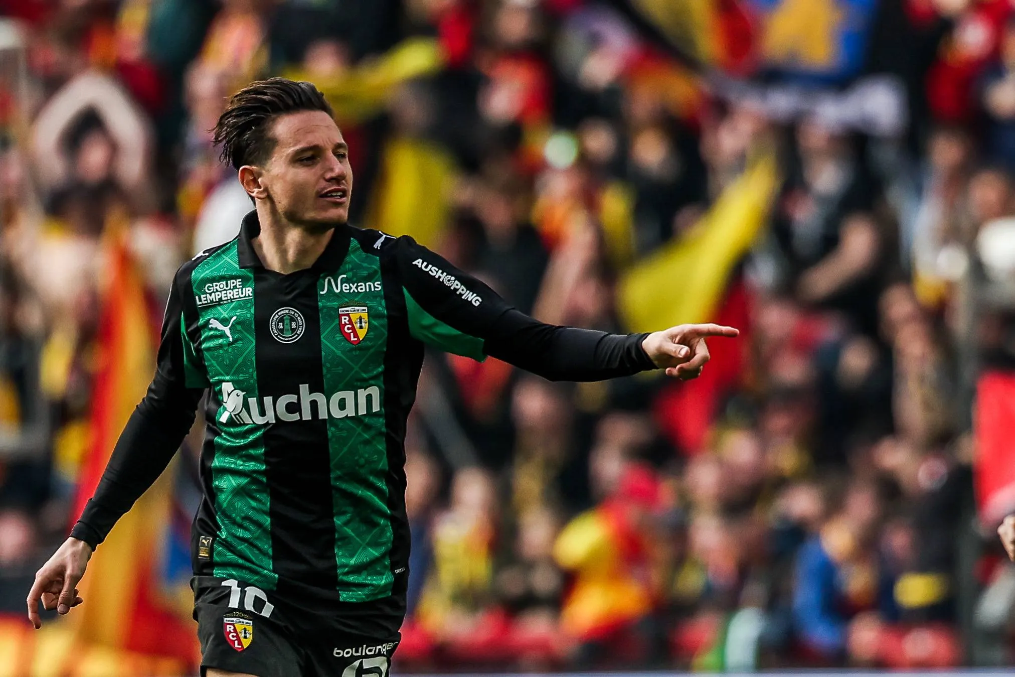 Florian Thauvin, patron du RC Lens