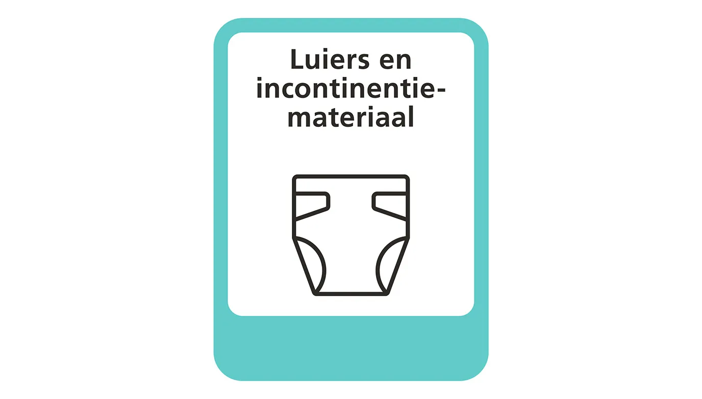 luiers en incontinentiemateriaal