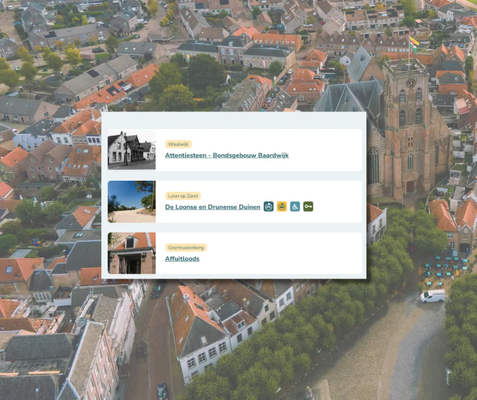 Persbericht mindervalide iconen Bezoek De  Langstraat