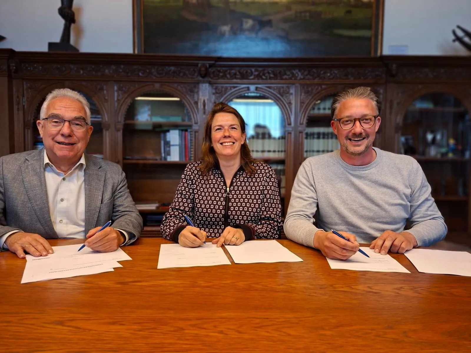 Ondertekening Doorbraakfonds
