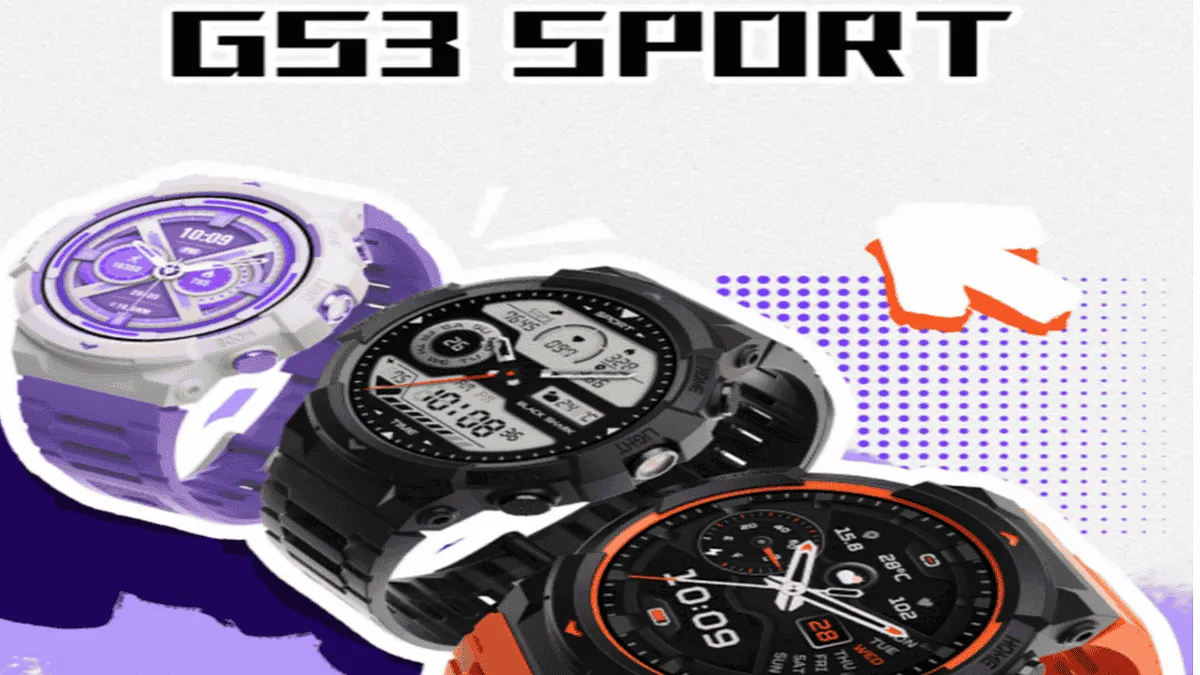 Black Shark GS3 Sport smartwatch Arrives with 1.43″ AMOLED display
