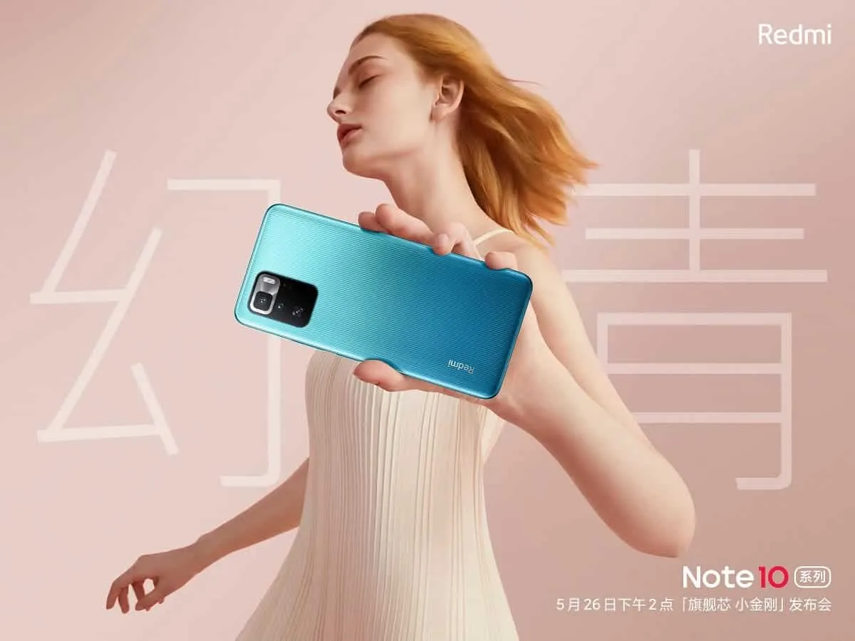 redmi note 10 series poster