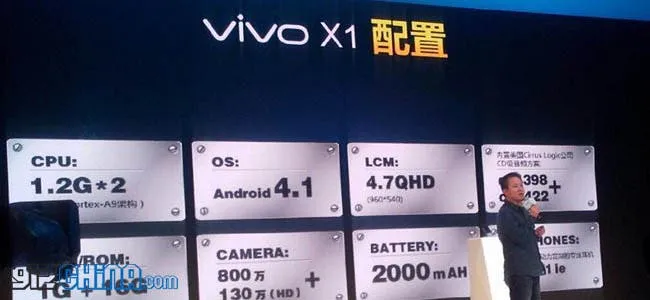 bbk vivo x1 price