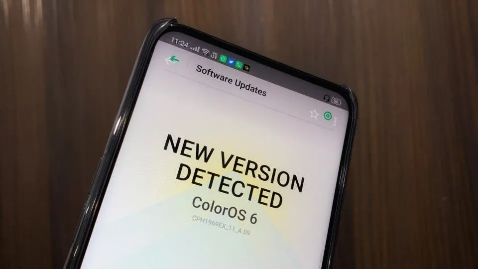 coloros 6 update to oppo f11 pro