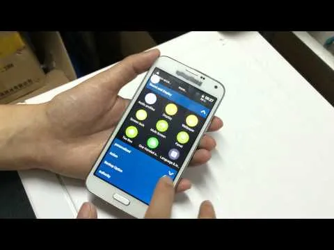 first hands on with a knock off galaxy s5 shows less than impressive specs gizchina com