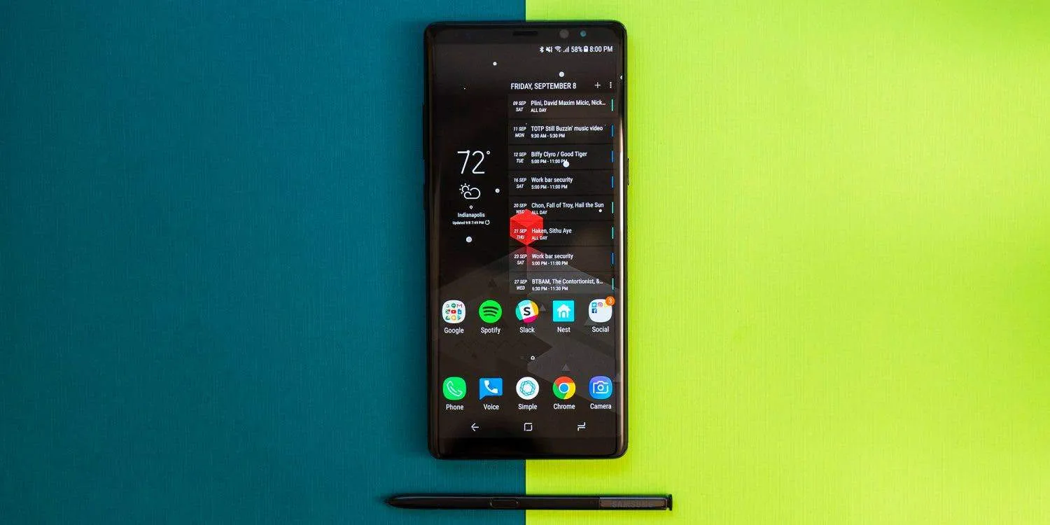 galaxy note 8