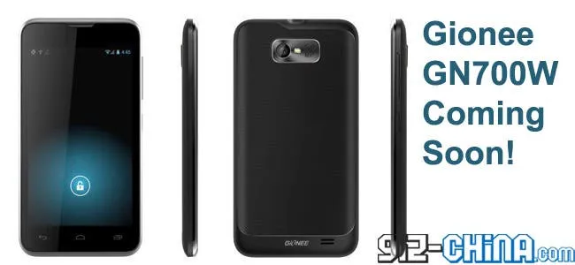 gionee gn700w android smartphone china