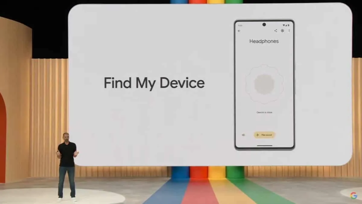google io 2023 find my device 1
