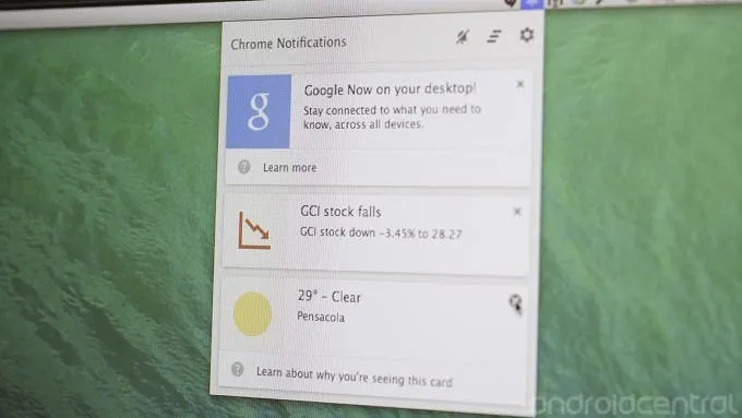 google now desktop