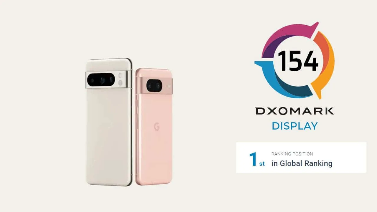 google pixel 8 display test