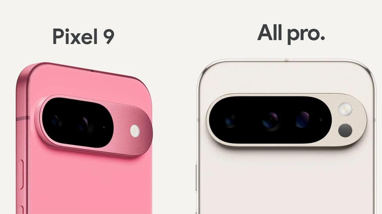 google pixel 9 and pixel 9 pro