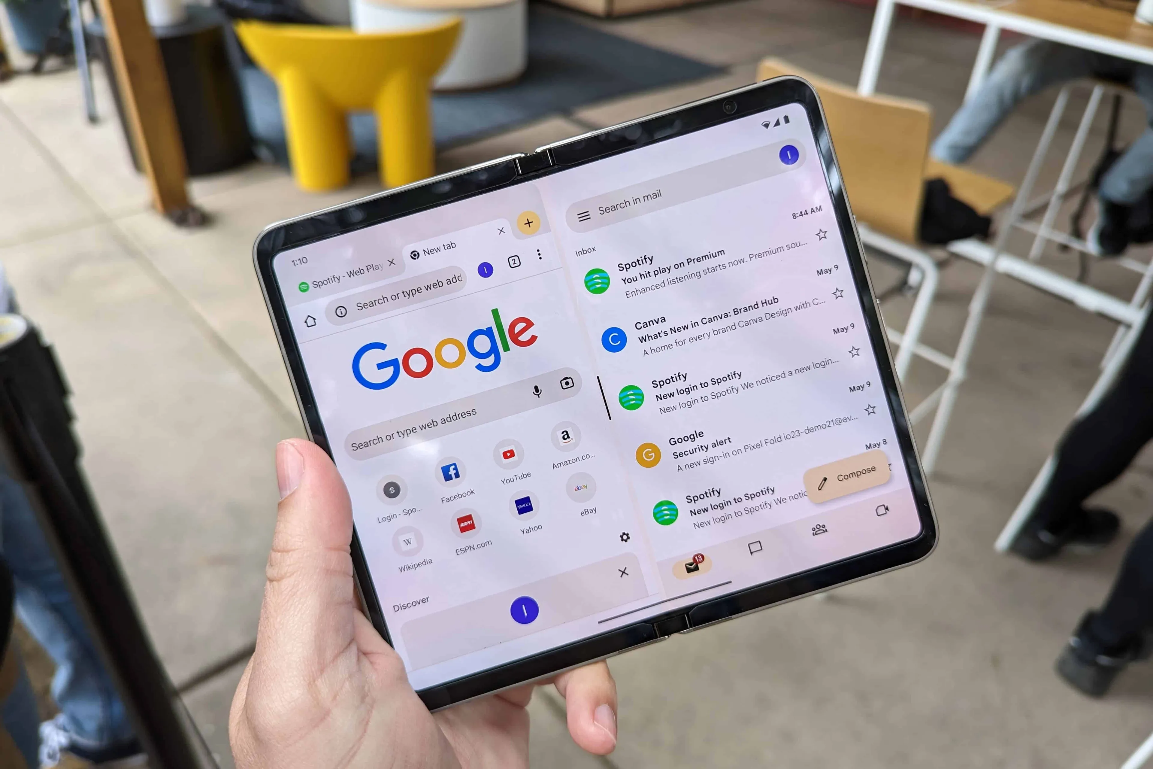 google pixel fold d