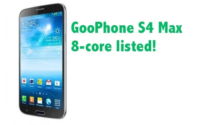 goophone s4 max 8 core