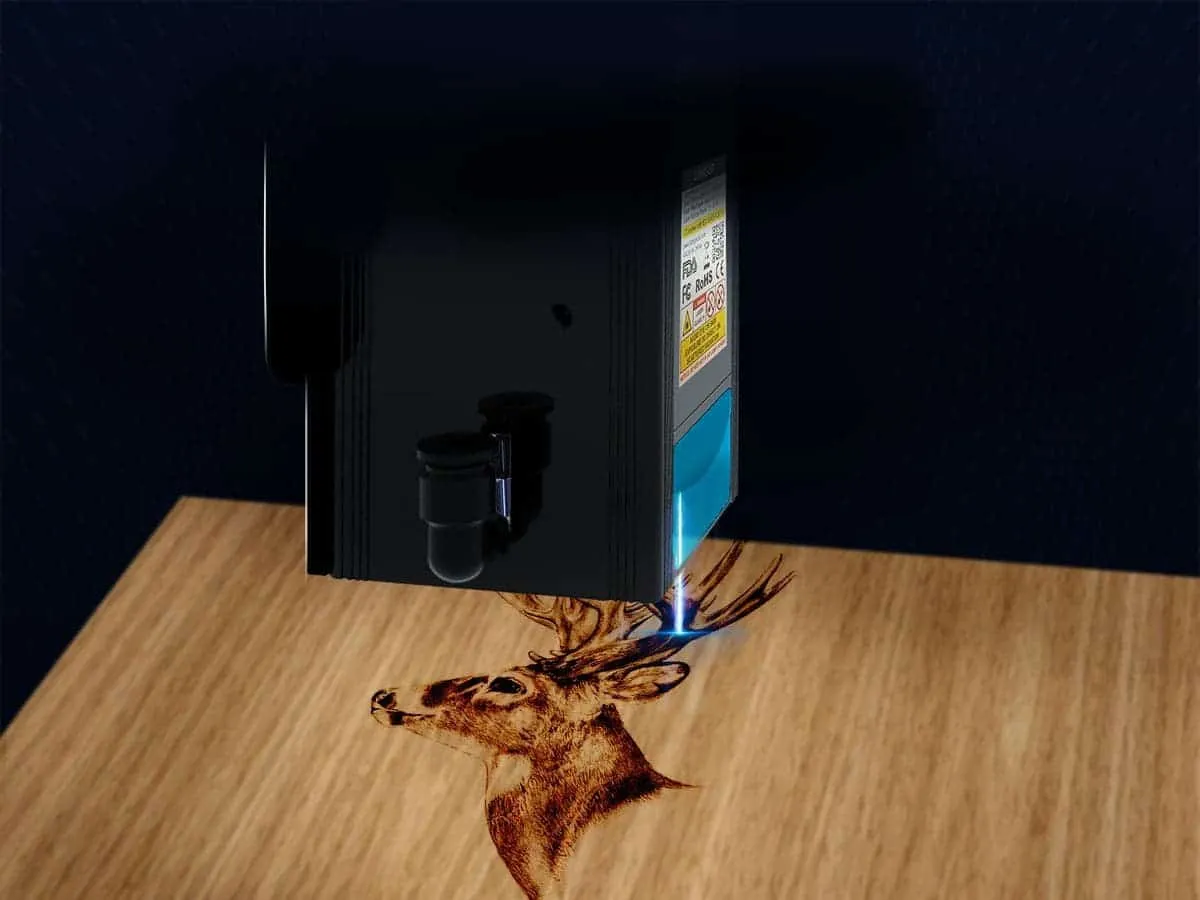 high accuracy laser spot