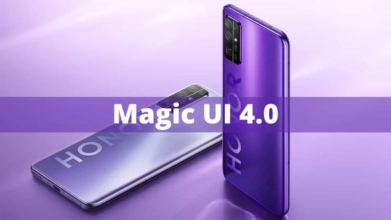 honor 30 magic ui 40