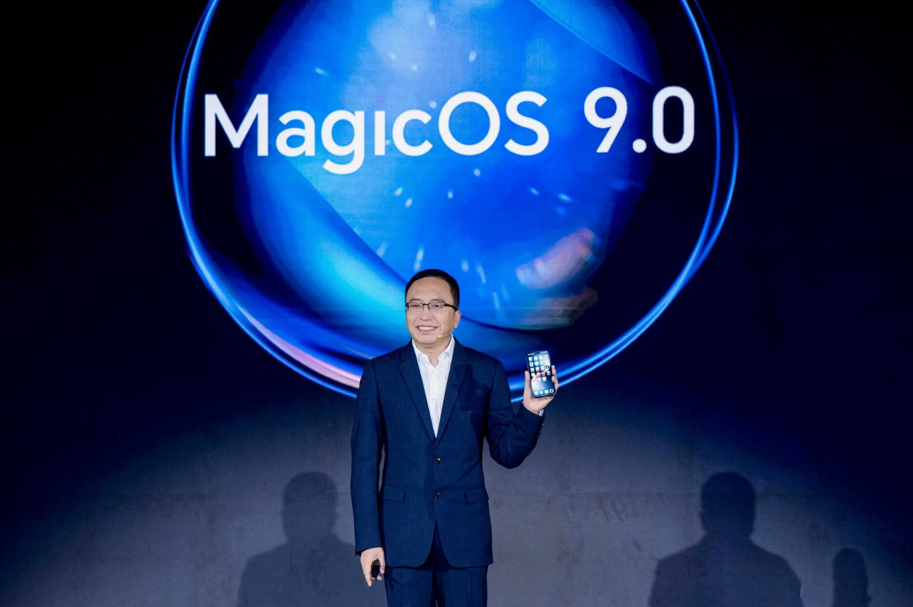 honor ceo george zhao at magicos 90 launch 2