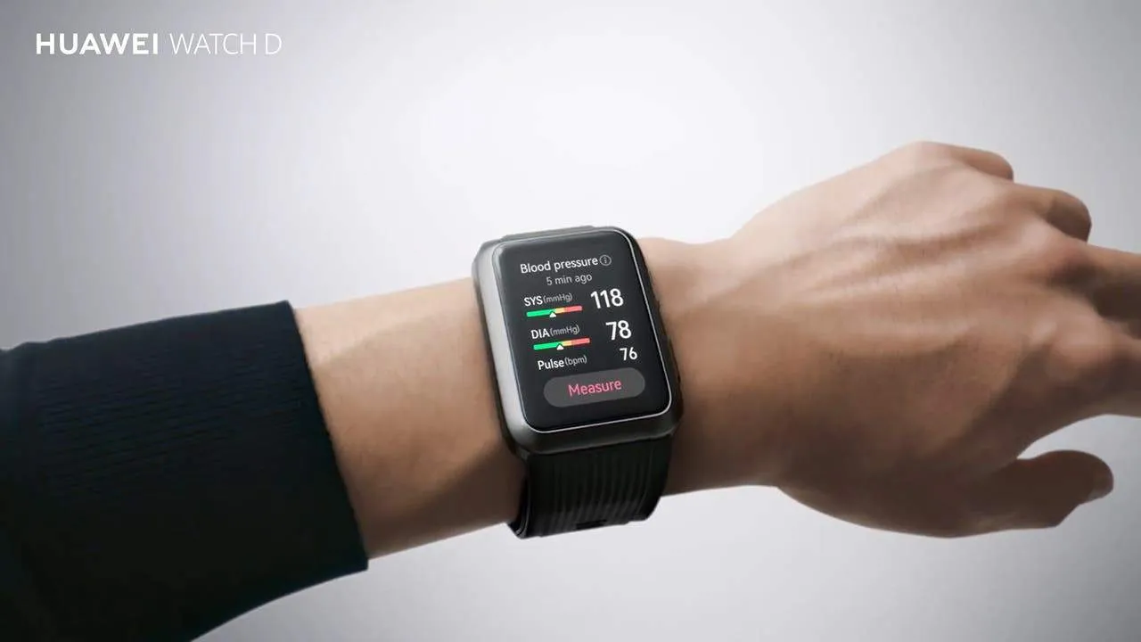 huawei smartwatch with blood pressure monitoring