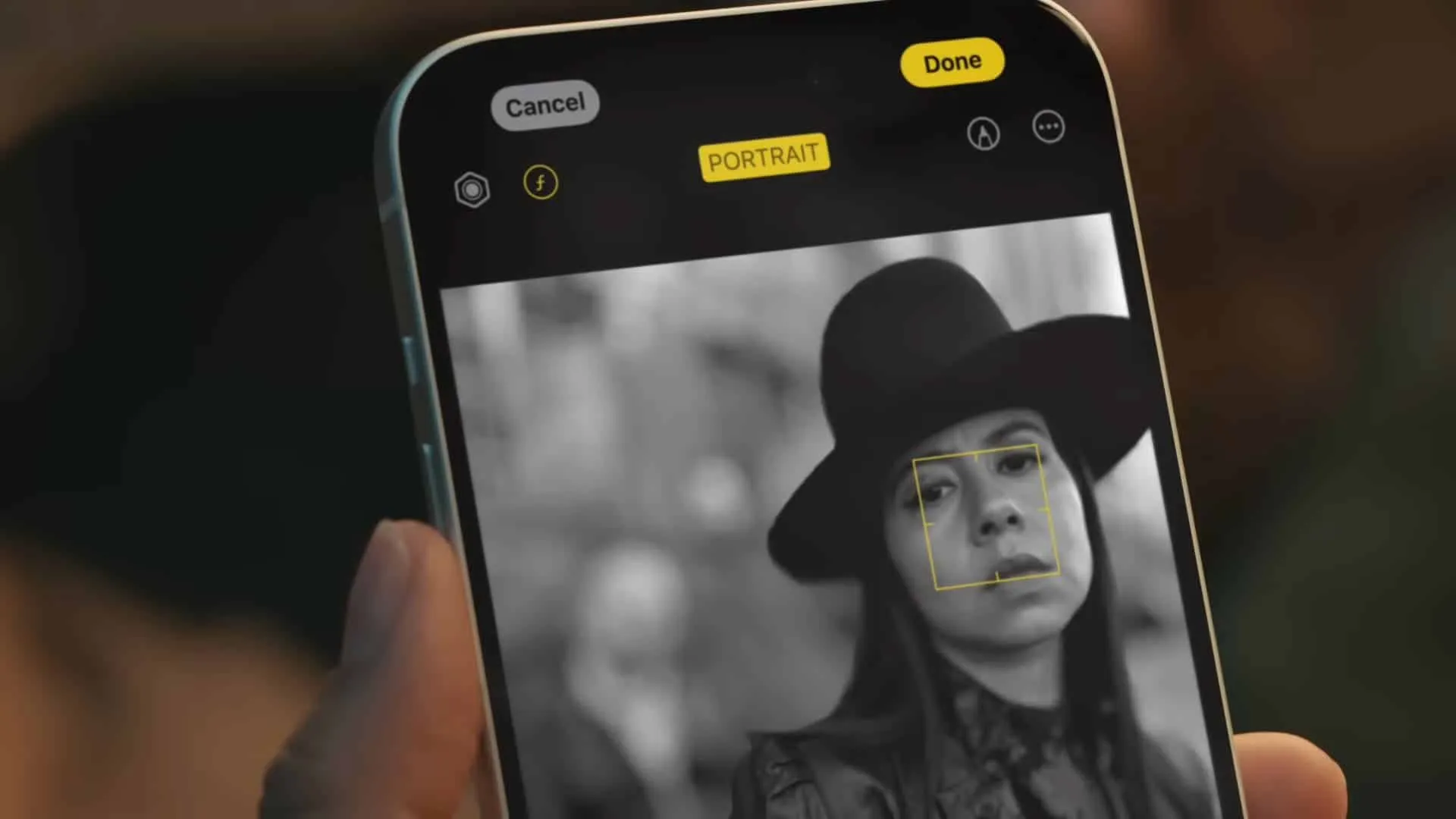 iphone 15 portrait feature