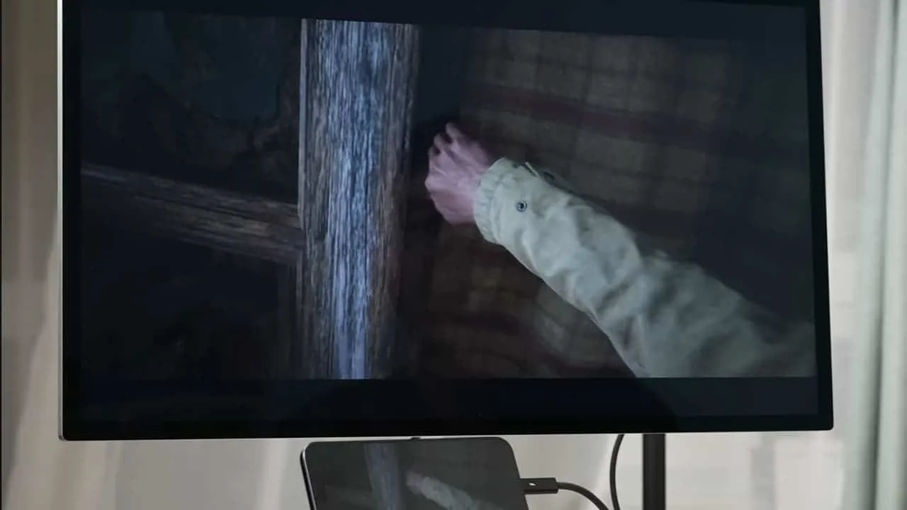 iphone 15 pro running resident evil village