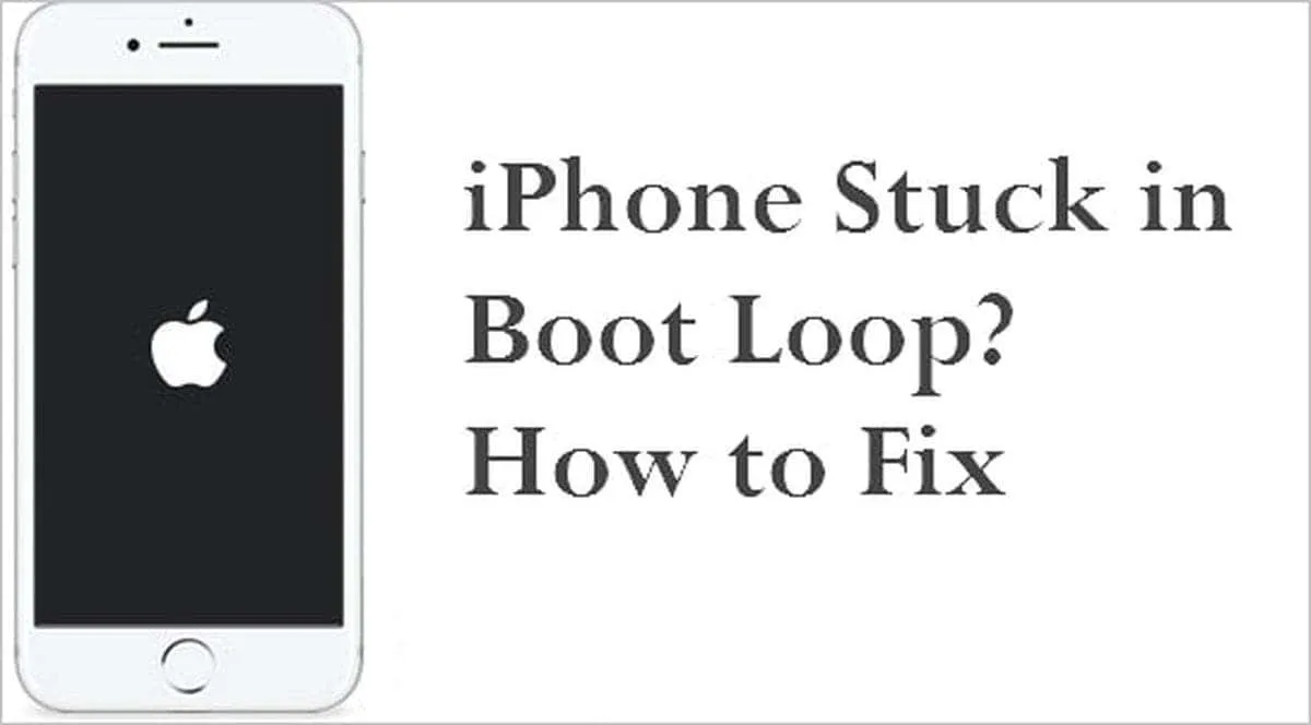 iphone stuck in boot loop
