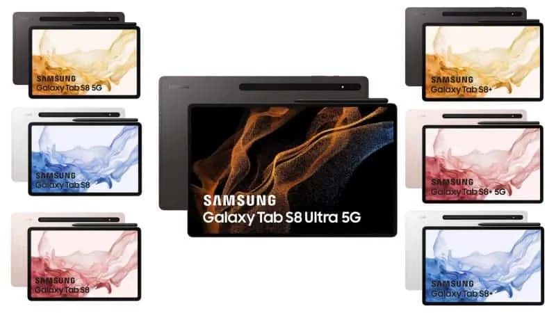 li samsung galaxy tab s8 series amazon italy leak