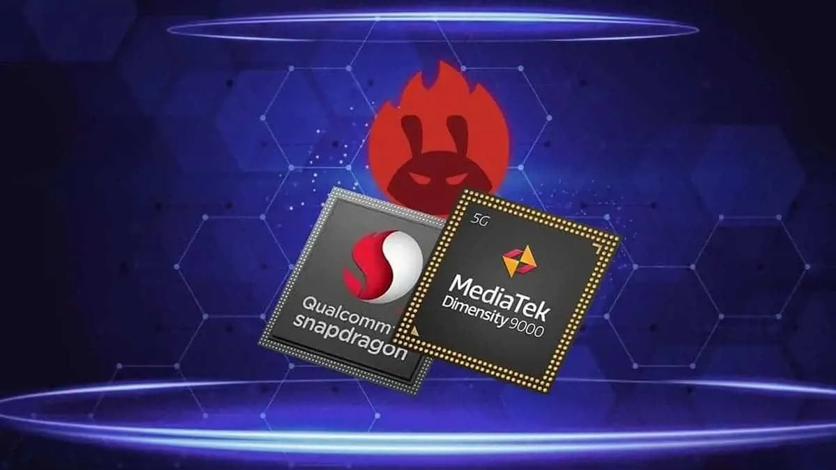 mediatek dimensity 9000 and snapdragon 8 gen 1 comparison