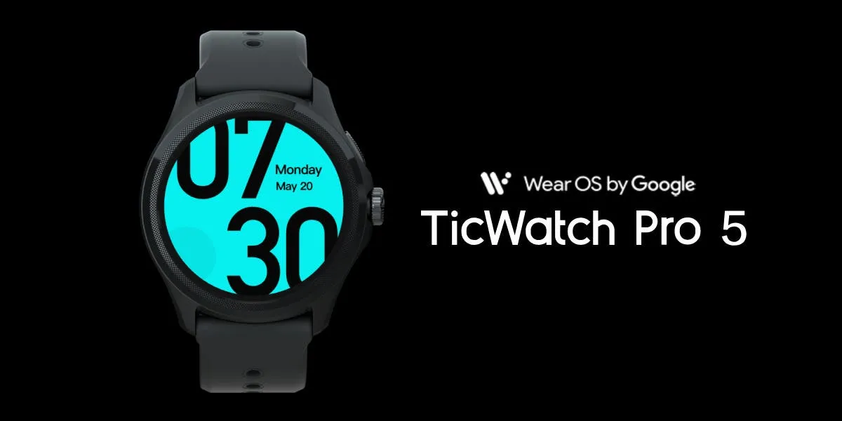 mobvoi ticwatch pro 5 launched