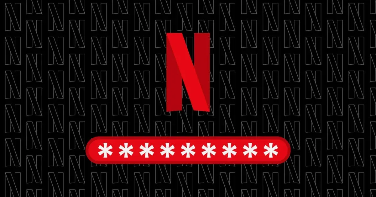 neflix password