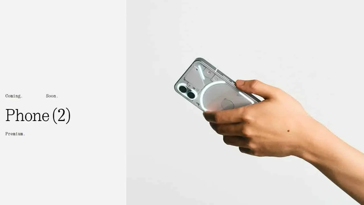 nothing phone 2 lauch