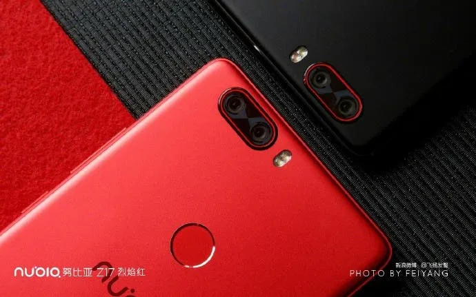 nubia z17 flame red