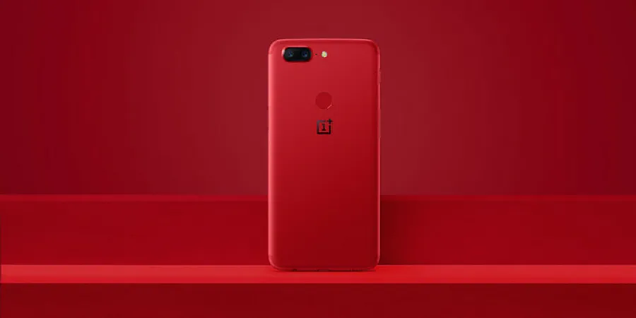 oneplus 5t lava red
