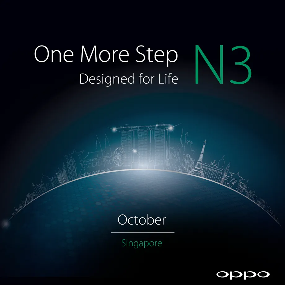 oppo n3 launch