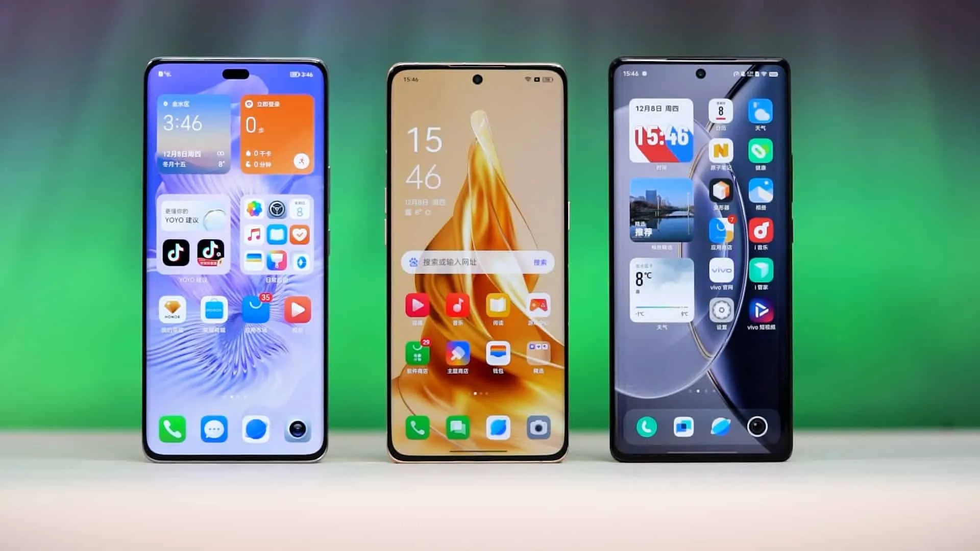 oppo vs vivo vs honor p