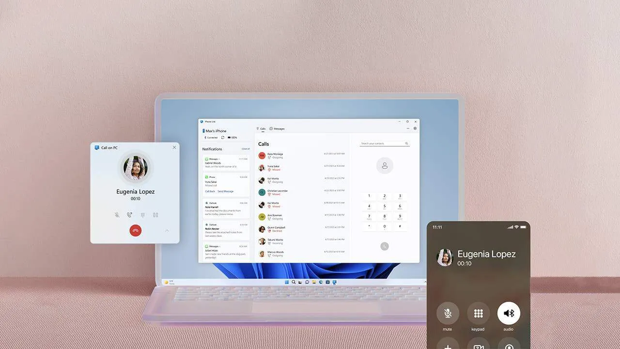phone link for ios windows 11