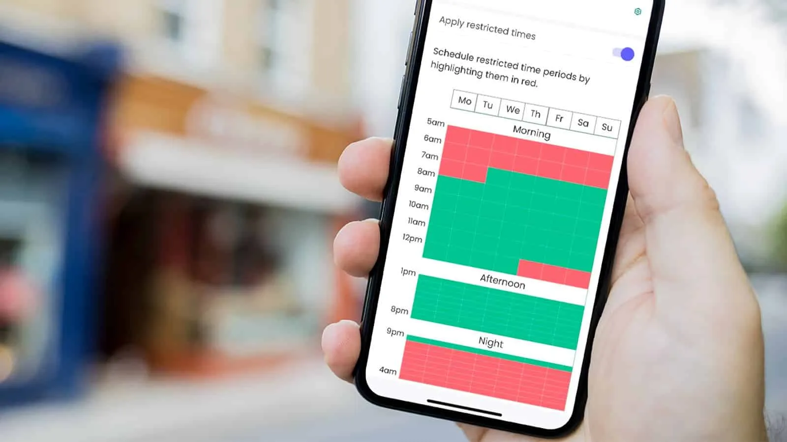 qustodio review 2021 restricted times 1