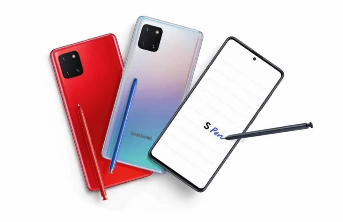 samsung galaxy note10 lite sm n770f