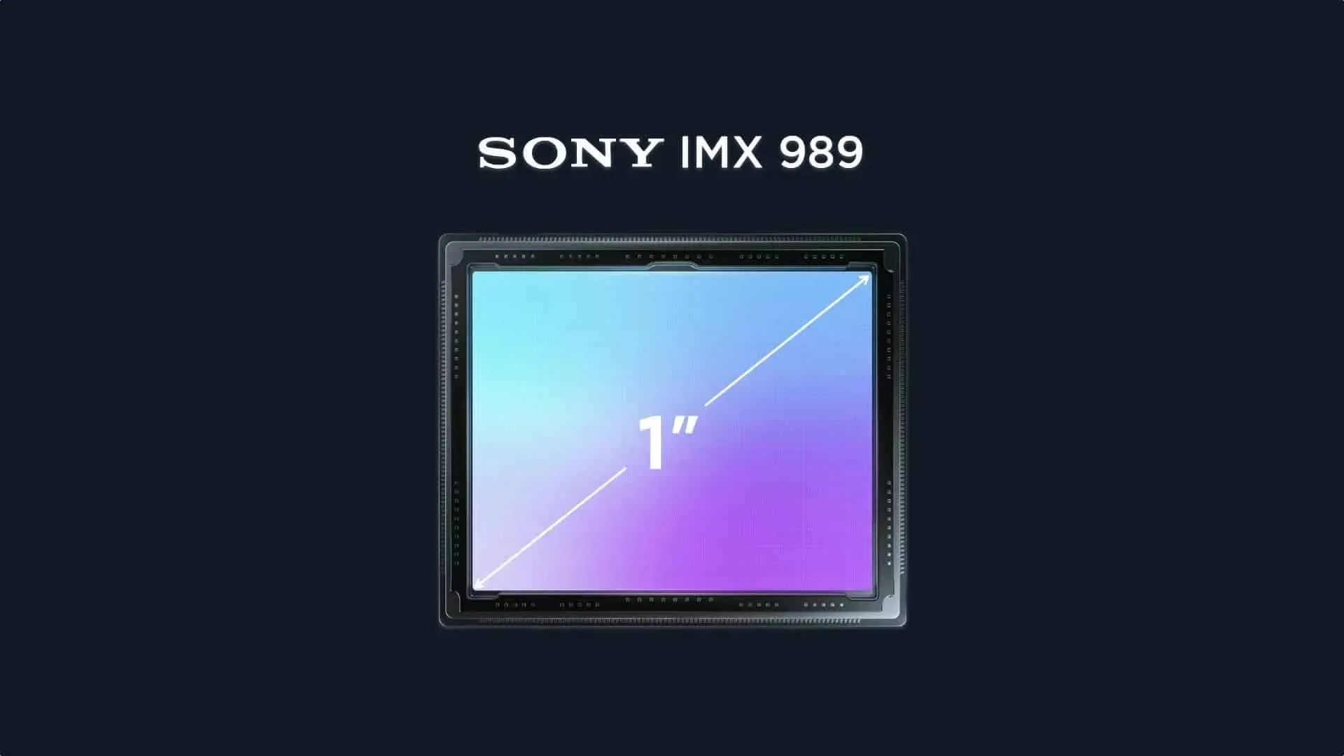 sony imx989 1 inch camera sensor