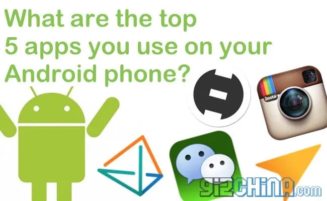 top 5 android apps