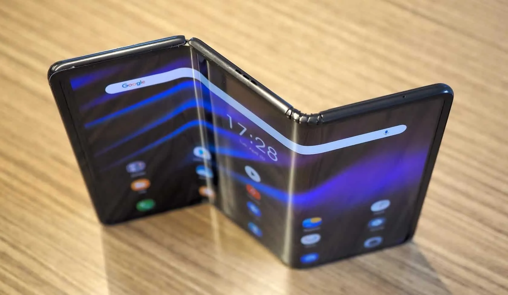 triple folding phone