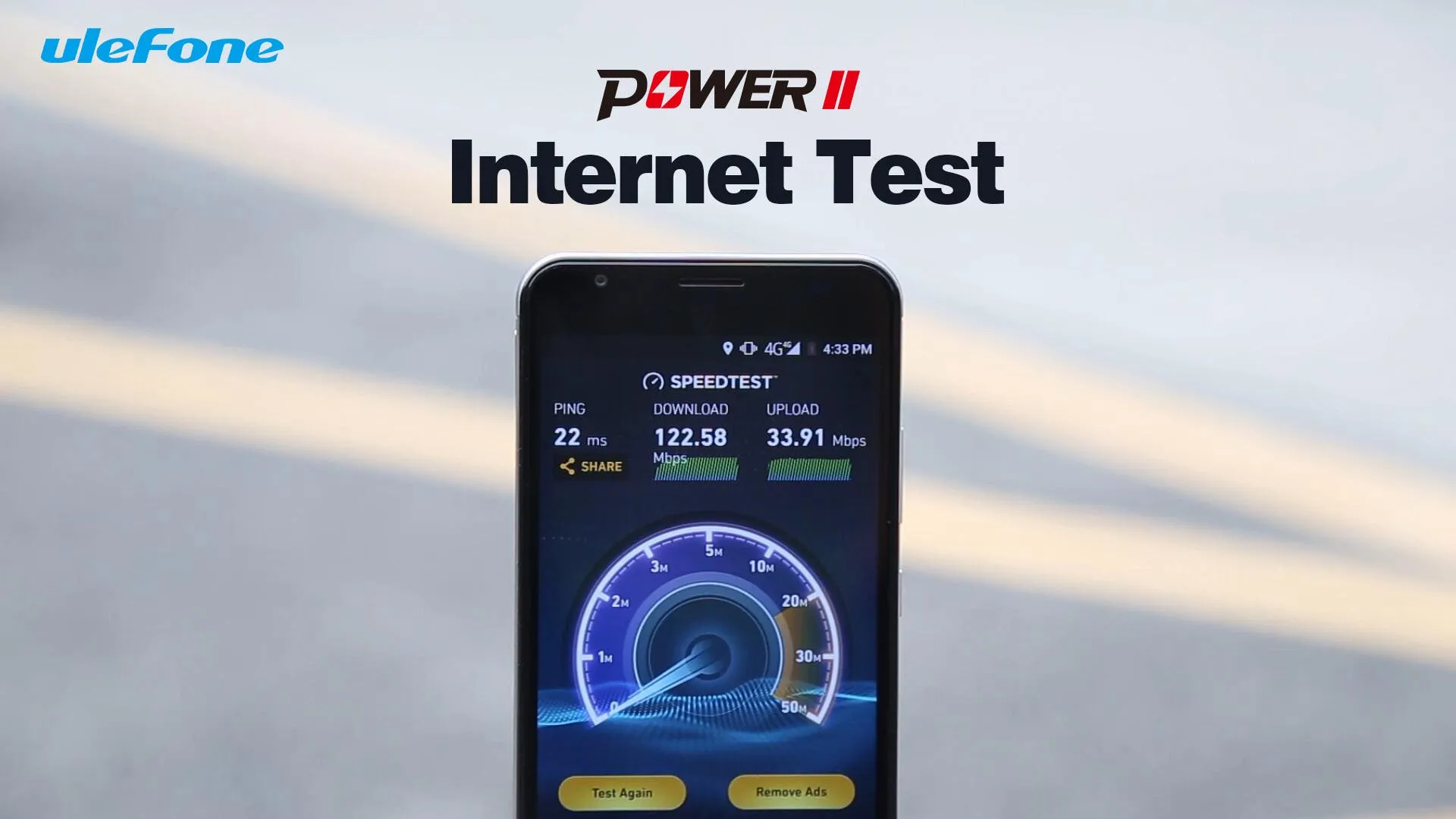 ulefone power 2 internet test