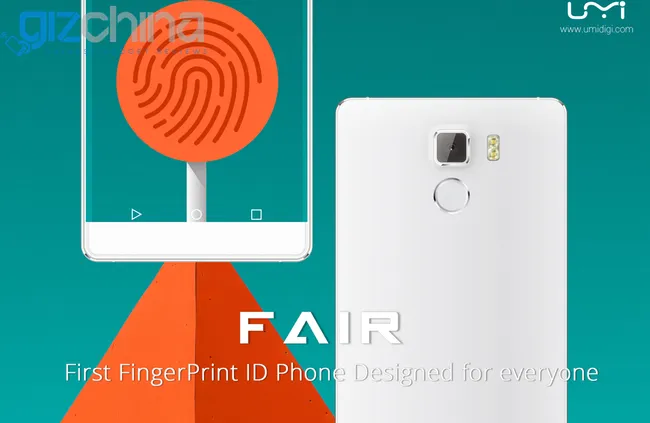 umi fair fingerpting phone