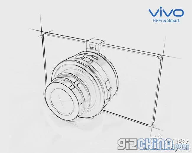 vivo nfc camear lens
