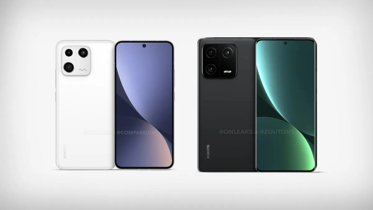xiaomi 13 and 13 pro images leak
