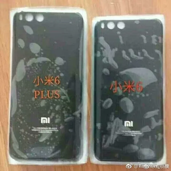 xiaomi mi 6 plus back cover leak 11