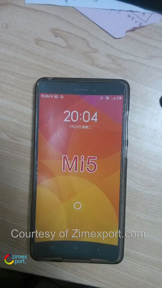 xiaomi mi5 case leaked