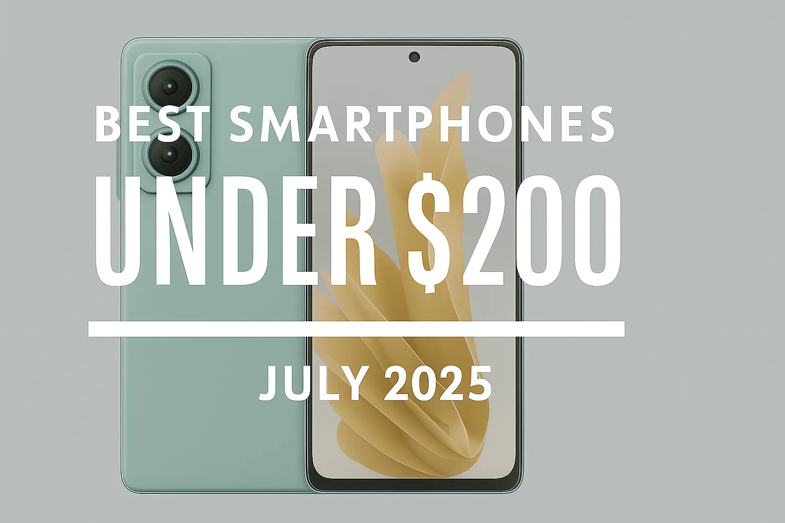 best smartphones under 200 for july 2025